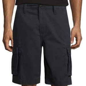 Arizona Jeans Black Cargo Shorts Mens 30 NWT